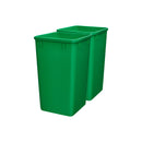 REV A SHELF : 27 qt. Green Polymer Replacement Waste Container for Rev-A-Shelf® Pullouts