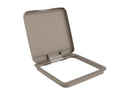 REV A SHELF : Champagne Polymer Lid for Rev-A-Shelf® 27 qt. Waste Containers