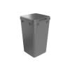 REV A SHELF : Metallic Silver Polymer Lid for Rev-A-Shelf® 27 qt. Waste Containers