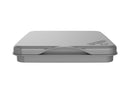 REV A SHELF : Metallic Silver Polymer Lid for Rev-A-Shelf® 27 qt. Waste Containers