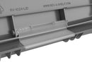 REV A SHELF : Metallic Silver Polymer Lid for Rev-A-Shelf® 27 qt. Waste Containers