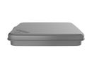 REV A SHELF : Metallic Silver Polymer Lid for Rev-A-Shelf® 27 qt. Waste Containers