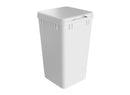 REV A SHELF : White Polymer Lid for Rev-A-Shelf® 27 qt. Waste Containers