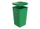 REV A SHELF : Green Polymer Lid for Rev-A-Shelf® 27 qt. Waste Containers