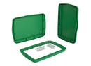 REV A SHELF : Green Polymer Lid for Rev-A-Shelf® 27 qt. Waste Containers