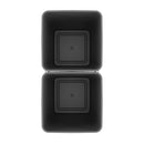 REV A SHELF : Chrome Steel Double 27 qt. Silver Waste Pullout