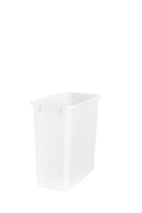 REV A SHELF : 20 qt. White Polymer Replacement Waste Container for Rev-A-Shelf® Pullouts