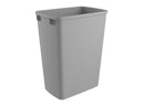 REV A SHELF : 32 qt. Gray Polymer Replacement Waste Container for Rev-A-Shelf® Pullouts