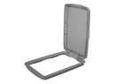 REV A SHELF : Gray Polymer Lid for Rev-A-Shelf® 32 qt. Waste Containers
