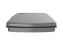 REV A SHELF : Metallic Silver Polymer Lid for Rev-A-Shelf® 32 qt. Waste Containers