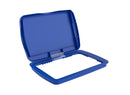 REV A SHELF : Blue Polymer Lid for Rev-A-Shelf® 32 qt. Waste Containers