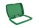 REV A SHELF : Green Polymer Lid for Rev-A-Shelf® 32 qt. Waste Containers
