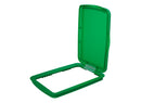 REV A SHELF : Green Polymer Lid for Rev-A-Shelf® 32 qt. Waste Containers