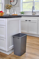 REV A SHELF : 35 qt. Orion Gray Polymer Replacement Waste Container for Rev-A-Shelf® Pullouts
