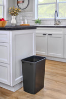 REV A SHELF : 35 qt. Black Polymer Replacement Waste Container for Rev-A-Shelf® Pullouts