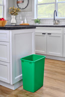 REV A SHELF : 35 qt. Green Polymer Replacement Waste Container for Rev-A-Shelf® Pullouts