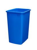 REV A SHELF : 35 qt. Blue Polymer Replacement Waste Container for Rev-A-Shelf® Pullouts