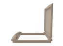 REV A SHELF : Champagne Polymer Lid for Rev-A-Shelf® 35 qt. Waste Containers