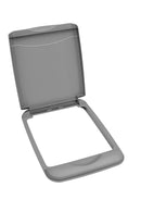 REV A SHELF : Metallic Silver Polymer Lid for Rev-A-Shelf® 35 qt. Waste Containers