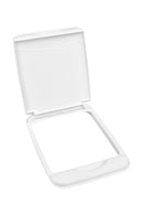 REV A SHELF : White Polymer Lid for Rev-A-Shelf® 35 qt. Waste Containers