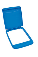 REV A SHELF : Blue Polymer Lid for Rev-A-Shelf® 35 qt. Waste Containers