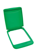REV A SHELF : Green Polymer Lid for Rev-A-Shelf® 35 qt. Waste Containers