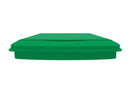 REV A SHELF : Green Polymer Lid for Rev-A-Shelf® 35 qt. Waste Containers