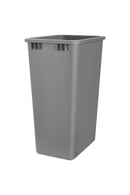 REV A SHELF : 50 qt. Silver Polymer Replacement Waste Container for Rev-A-Shelf® Pullouts