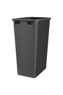 REV A SHELF : 50 qt. Black Polymer Replacement Waste Container for Rev-A-Shelf® Pullouts