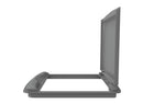 REV A SHELF : Metallic Silver Polymer Lid for Rev-A-Shelf® 50 qt. Waste Containers