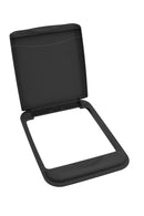 REV A SHELF : Black Polymer Lid for Rev-A-Shelf® 50 qt. Waste Containers