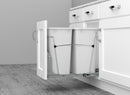 REV A SHELF : Door Mount Kit for Rev-A-Shelf® RVKD Series Pullout Waste Containers