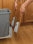 REV A SHELF : Door Mount Kit for Rev-A-Shelf® RVKD Series Pullout Waste Containers