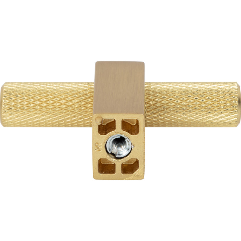 Jeffrey Alexander Larkin Knurled 2-3/8" Length Bar Knob