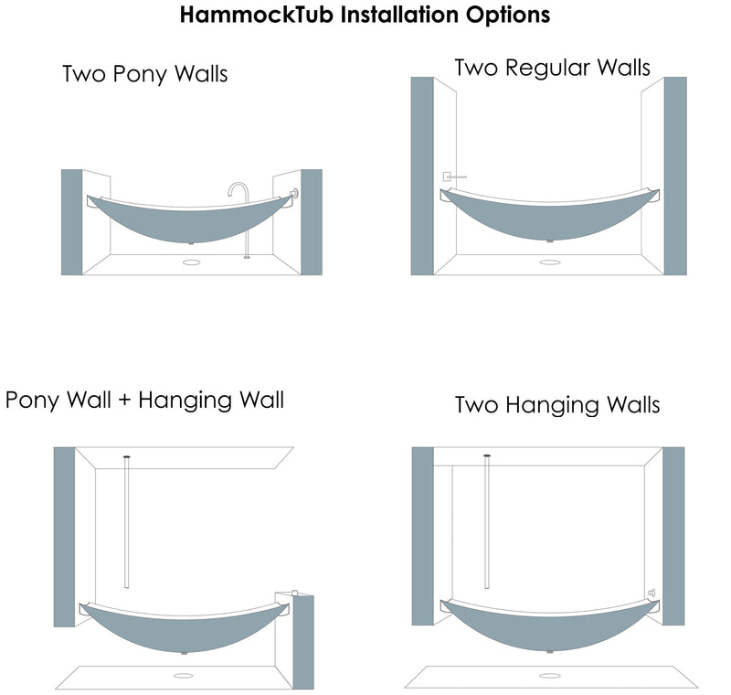 ALFI brand HammockTub2 Tub