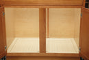 REV A SHELF : Orion Gray Polymer Trim-to-Fit Drip Tray for 27" - 30" Sink Base Cabinets