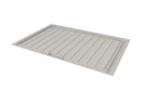 REV A SHELF : Gray Flexible Polymer Trim-to-Fit Drip Tray for 33" - 36" Sink Base Cabinets
