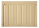 REV A SHELF : Almond Polymer Trim-to-Fit Drip Tray for 27" - 30" Vanity Sink Base Cabinets