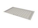 REV A SHELF : Gray Flexible Polymer Trim-to-Fit Drip Tray for 33" - 36" Vanity Sink Base Cabinets