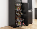 21" Polished Chrome STORAGE WITH STYLE® Metal Soft-close Pullout Basket