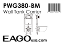 EAGO PWG380 Toilet Tank