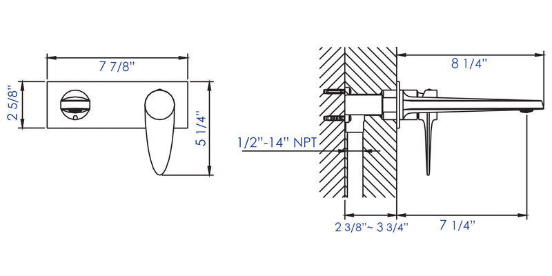 ALFI brand AB1772 Bathroom Faucet
