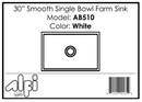 ALFI brand AB510 Kitchen Sink