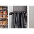 Satin Nickel 18" Wide Pant Rack