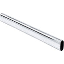 40 Chrome 19/32"x1-3/16"x8' Oval Steel Closet Rods