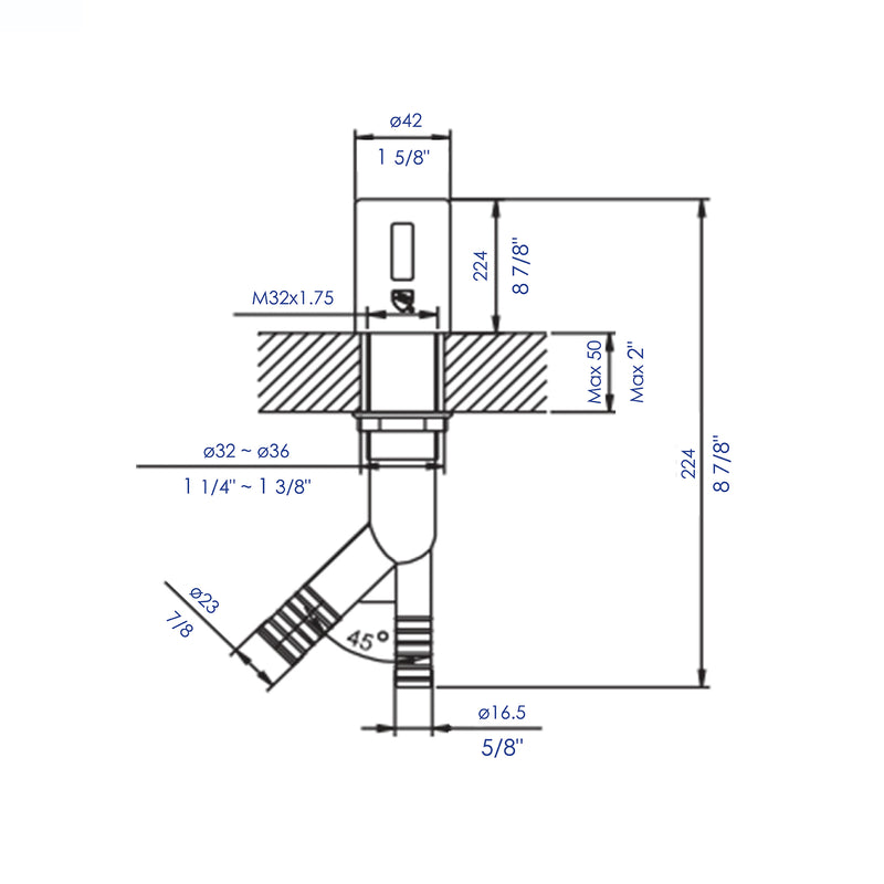 ALFI brand AB2609 Air Gap