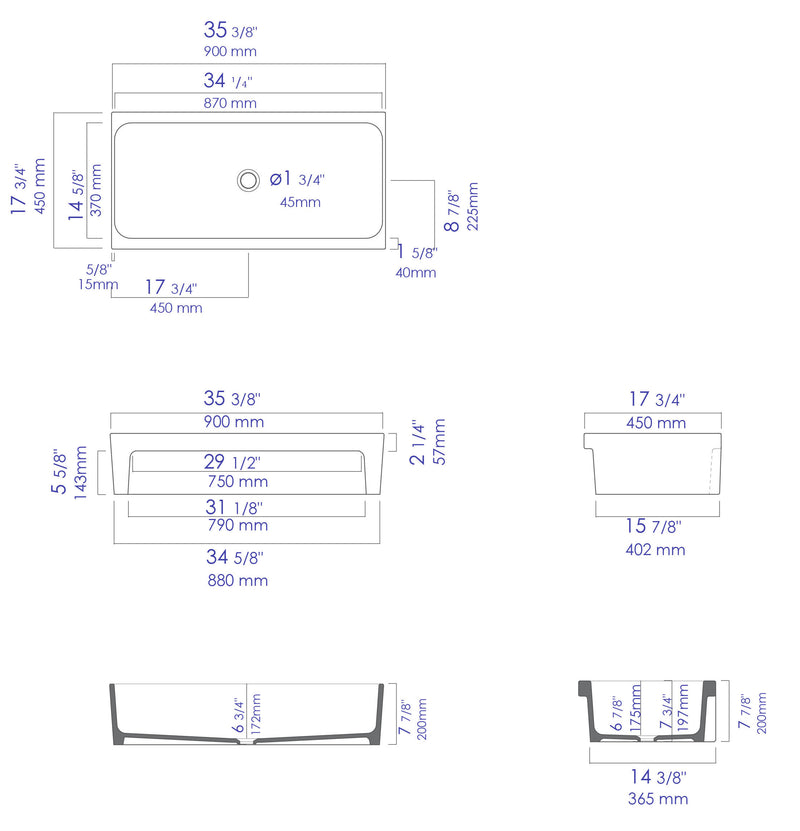 ALFI brand  Bathroom Sink