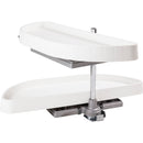 32" Plastic Half-Moon Lazy Susan