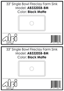 ALFI brand AB3320SB Kitchen Sink