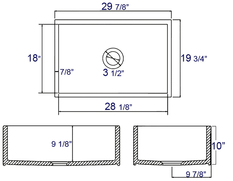 ALFI brand AB510 Kitchen Sink